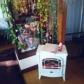 部屋全体/クリスマス/記憶のなかのクリスマス/いいね、フォロー本当に感謝です♡/ワンコと暮らす家...などのインテリア実例 - 2018-11-28 11:08:39