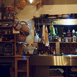キッチン/ヴィンテージ/DIY/IKEA/ブルックリンスタイル...などのインテリア実例 - 2016-02-20 19:33:21