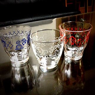 机/グラス/ウェルチのオマケのグラス♡のインテリア実例 - 2013-11-14 17:30:43