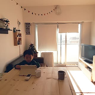 部屋全体/N.Y apartment /DIY/シンプル/模様替え...などのインテリア実例 - 2016-12-21 11:28:51