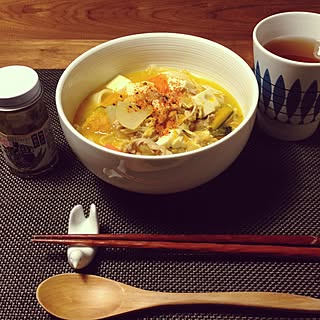 机/チルウィッチ/無印良品　/白山磁器/料理のUPが多くてすみません。...などのインテリア実例 - 2014-11-04 22:16:12