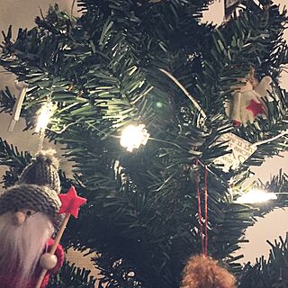 リビング/winter/子供と暮らす。/star☆/christmas tree...などのインテリア実例 - 2016-11-18 23:35:05