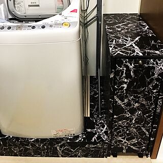 ダイソー/100均/DIY/キャンドゥ/洗濯機パン隠しのインテリア実例 - 2017-05-05 13:38:36