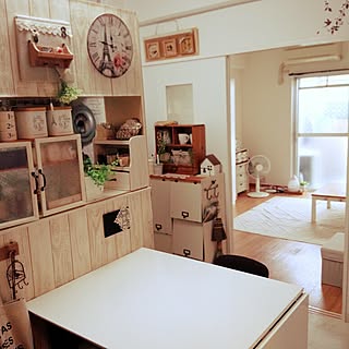 部屋全体/DIY/カメラマーク気になるのでf^_^;)/ごちゃごちゃは気にしないでね❤︎/100均...などのインテリア実例 - 2014-06-24 11:48:24