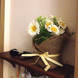 玄関/入り口/白い雑貨のインテリア実例 - 2012-08-23 22:07:40