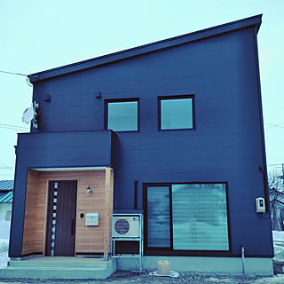 玄関/入り口/狭小住宅/新築建築中/建坪28坪/14坪...などのインテリア実例 - 2019-02-01 22:41:25