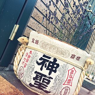 ガーデニング　/ガーデニング初心者/樽鉢のインテリア実例 - 2016-06-21 16:46:50