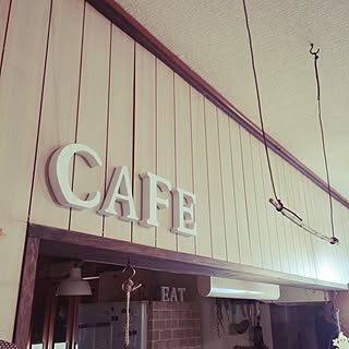 キッチン/かべがみや本舗さん/セリアリメイク/セリアの転写シール/男前...などのインテリア実例 - 2016-09-25 15:52:04