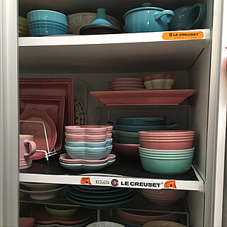 キッチン/lecreuset/ルクルーゼ/食器棚/カップボード...などのインテリア実例 - 2017-11-18 17:52:59