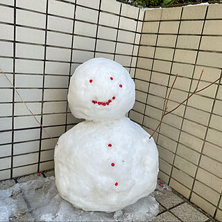 雪だるま/玄関/入り口のインテリア実例 - 2022-01-07 12:32:15