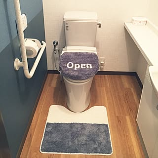 バス/トイレ/トイレマットSET/初投稿/ニトリのインテリア実例 - 2017-06-21 21:33:39