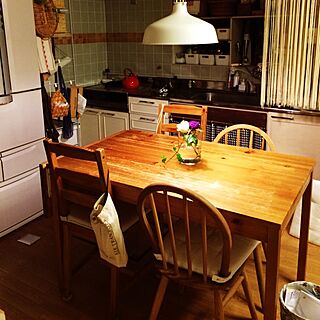キッチン/IKEA/北欧/ウインザーチェアのインテリア実例 - 2014-10-14 23:52:56