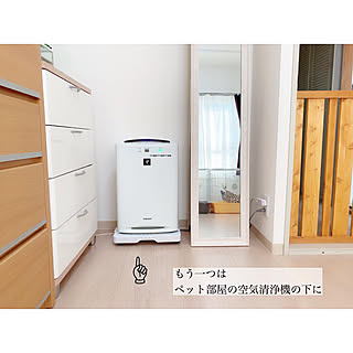 スマートフロア/平台車/山善/楽天roomやってます/ペットとの暮らし...などのインテリア実例 - 2019-07-25 23:57:49