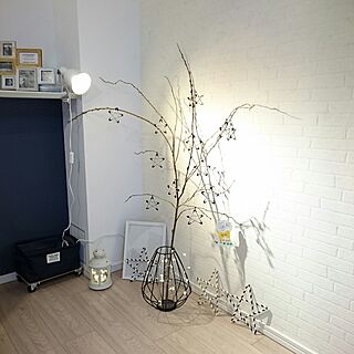 壁/天井/七夕/照明/IKEA/レンガの壁紙...などのインテリア実例 - 2017-07-06 20:16:45