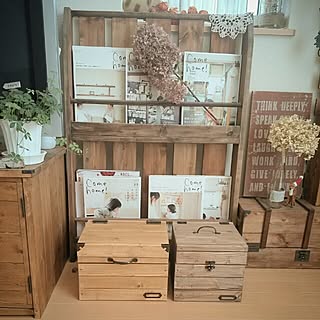 部屋全体/本棚/木箱/DIY/A-WORLD...などのインテリア実例 - 2014-12-09 11:43:12