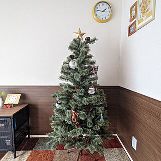 リビング/クリスマス/クリスマスツリー/クリスマスツリー150cm/冬インテリア...などのインテリア実例 - 2021-11-07 13:56:19