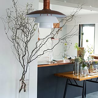 ガラスの花器のインテリア実例 Roomclip ルームクリップ