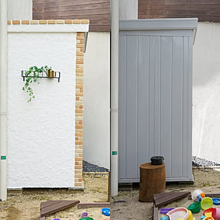 イナバの物置のインテリア実例 Roomclip ルームクリップ