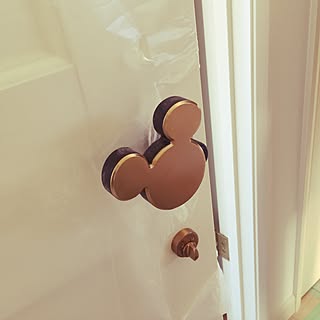 ディズニー ドアノブのおしゃれなインテリア 部屋 家具の実例 Roomclip ルームクリップ