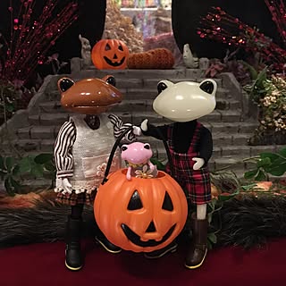 ハロウィンディスプレイ/秋色/ワンダーフロッグ/フォーチュンワンダ/ワンダ...などのインテリア実例 - 2016-10-08 23:14:22