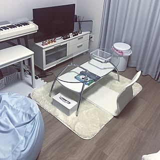 部屋全体/狭くても楽しむ❤/6.5畳/おしゃれな家にしたい/人をダメにするクッション...などのインテリア実例 - 2018-08-02 22:28:55