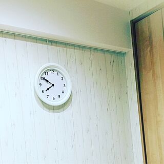 壁/天井/時計/シンプル/IKEA/北欧...などのインテリア実例 - 2016-10-10 00:24:59