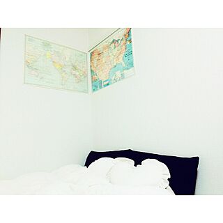 ベッド周り/白/オシャレ/my room/Tokyo...などのインテリア実例 - 2016-04-22 22:25:02