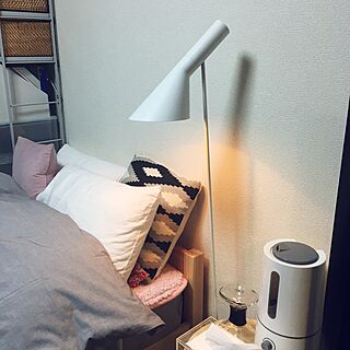 ベッド周り/H&M HOME/無印良品/IKEA/照明...などのインテリア実例 - 2017-03-07 22:35:26