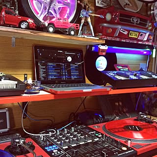 DJルーム/DJ BOOTH/DIY/雑貨のインテリア実例 - 2016-01-14 21:07:25