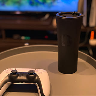 PlayStation5/ブラックコーヒー好き/マッドブラック/コーヒーのある暮らし/スタバのタンブラー...などのインテリア実例 - 2022-01-04 05:56:23