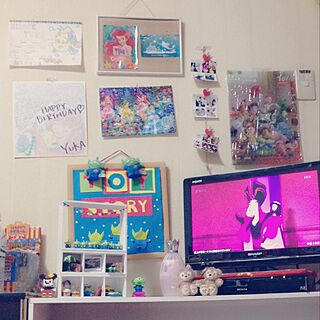 部屋全体/disney/myroom/TOYSTORY/Arielのインテリア実例 - 2015-02-04 19:20:27