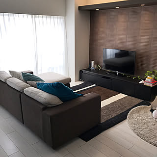 ダークブラウン 白のおしゃれなインテリア 部屋 家具の実例 Roomclip ルームクリップ