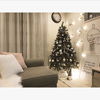 クリスマス/部屋全体/クリスマスツリー/IKEA/海外インテリアに憧れる...などのインテリア実例 - 2018-11-04 21:04:37