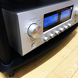 インシュレーター/オーディオラック/Luxman/ラックスマン/プリメインアンプ...などのインテリア実例 - 2019-09-12 09:33:01