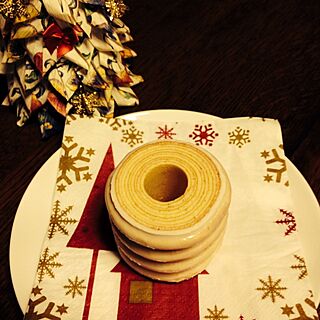 リビング/クリスマスツリー/クリスマス/いただきもの♡/おうちカフェ♡のインテリア実例 - 2013-12-07 00:15:37