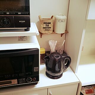 キッチン/コーヒー/電気ケトル/隙間のインテリア実例 - 2016-03-22 00:00:02