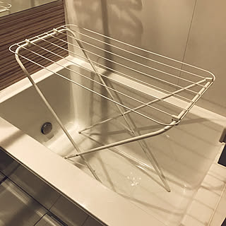 バス/トイレ/バス/トイレ乾燥機/タオルハンガー/洗濯物干しスペース/IKEA...などのインテリア実例 - 2020-08-28 18:25:34