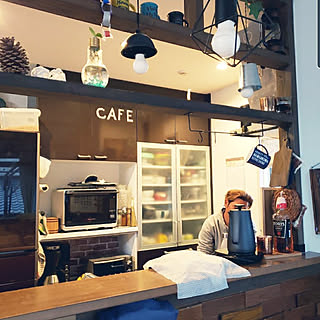 キッチン/カフェコーナーのインテリア実例 - 2021-03-28 17:14:39