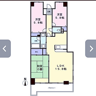 引越し準備中/賃貸マンション/間取り/100均/ダイソー...などのインテリア実例 - 2020-02-04 18:46:43