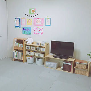 部屋全体/整理収納/賃貸でも諦めない！/無印良品/ニトリ...などのインテリア実例 - 2018-06-18 01:10:31