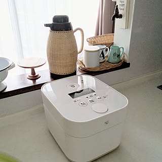 キッチン/家電/象印STAN./ナチュラル/炊飯器...などのインテリア実例 - 2023-09-18 21:49:40