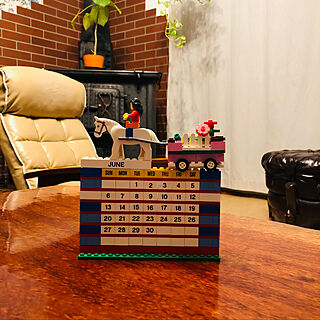 カレンダー/LEGO/毎月1日行事/ウンベラータ/薪ストーブのある暮らし...などのインテリア実例 - 2021-06-01 12:28:06