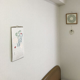 壁/天井/一人暮らし/カレンダーのインテリア実例 - 2018-07-01 08:19:52