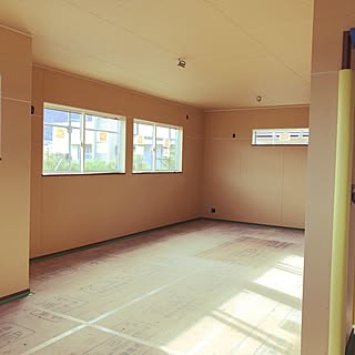 部屋全体/シーリング/後々間仕切り予定/新築建築中/備忘録...などのインテリア実例 - 2016-10-12 09:22:43