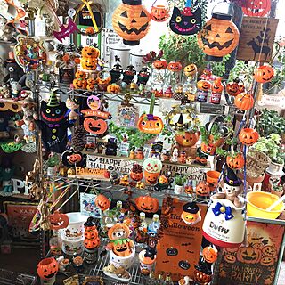 ハロウィン/オレンジかぼちゃ/ラブリー♡ごちゃごちゃのインテリア実例 - 2016-09-11 09:00:51