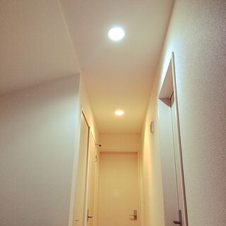 壁/天井/LED電球/廊下/照明のインテリア実例 - 2016-10-01 17:56:12
