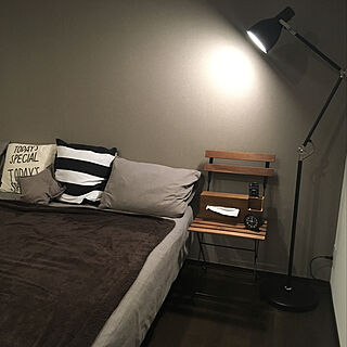 ベッド周り/フロアランプ/IKEA/1805新商品/シンプル...などのインテリア実例 - 2018-06-10 22:35:11