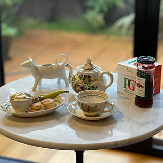 冬の日の午後/英国ヴィンテージ食器/PG Tips/PILLIVUYT/大理石カフェテーブル...などのインテリア実例 - 2021-07-21 10:58:08