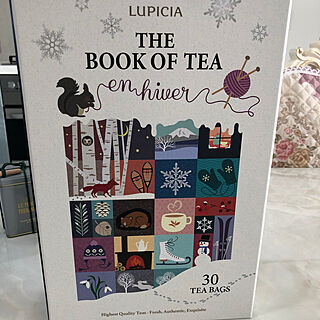 机/いただきもの/Book Of Tea/LUPICIAの紅茶/LUPICIA...などのインテリア実例 - 2024-01-31 08:26:14
