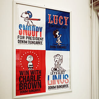 Denim Dungaree デニムダンガリー SNOOPYポスター2枚セット SNOOPY